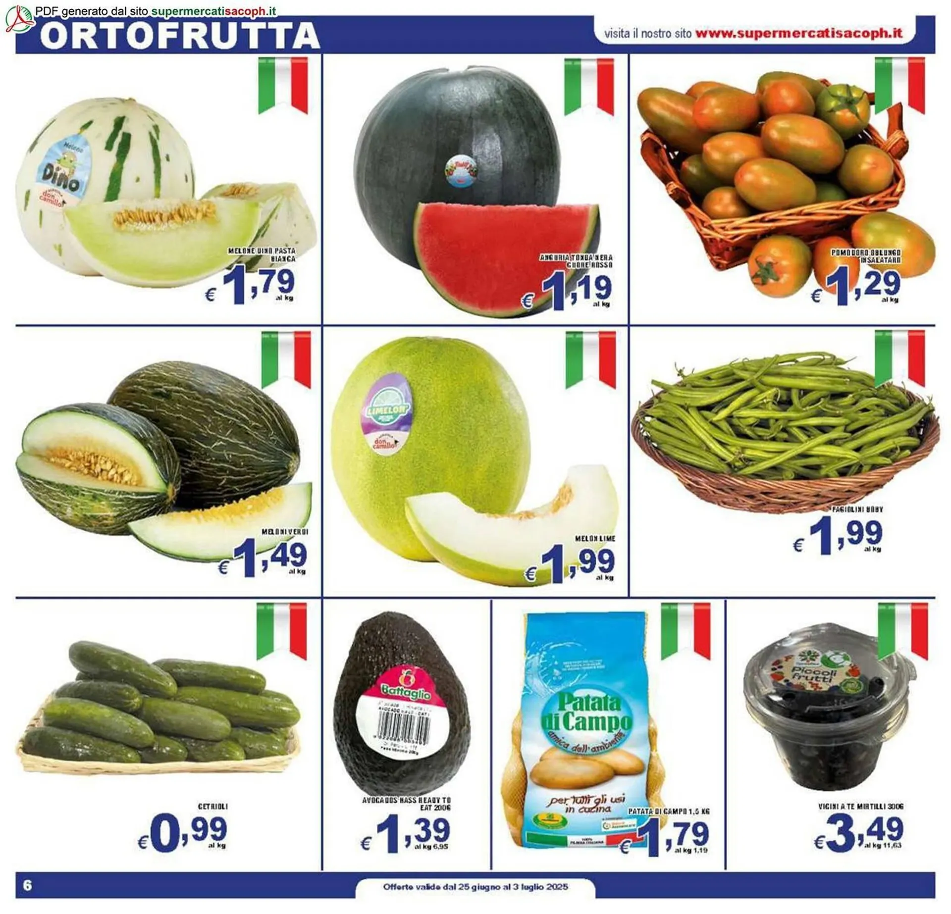 Volantino Sacoph da 25 giugno a 3 luglio di 2025 - Pagina del volantino 6