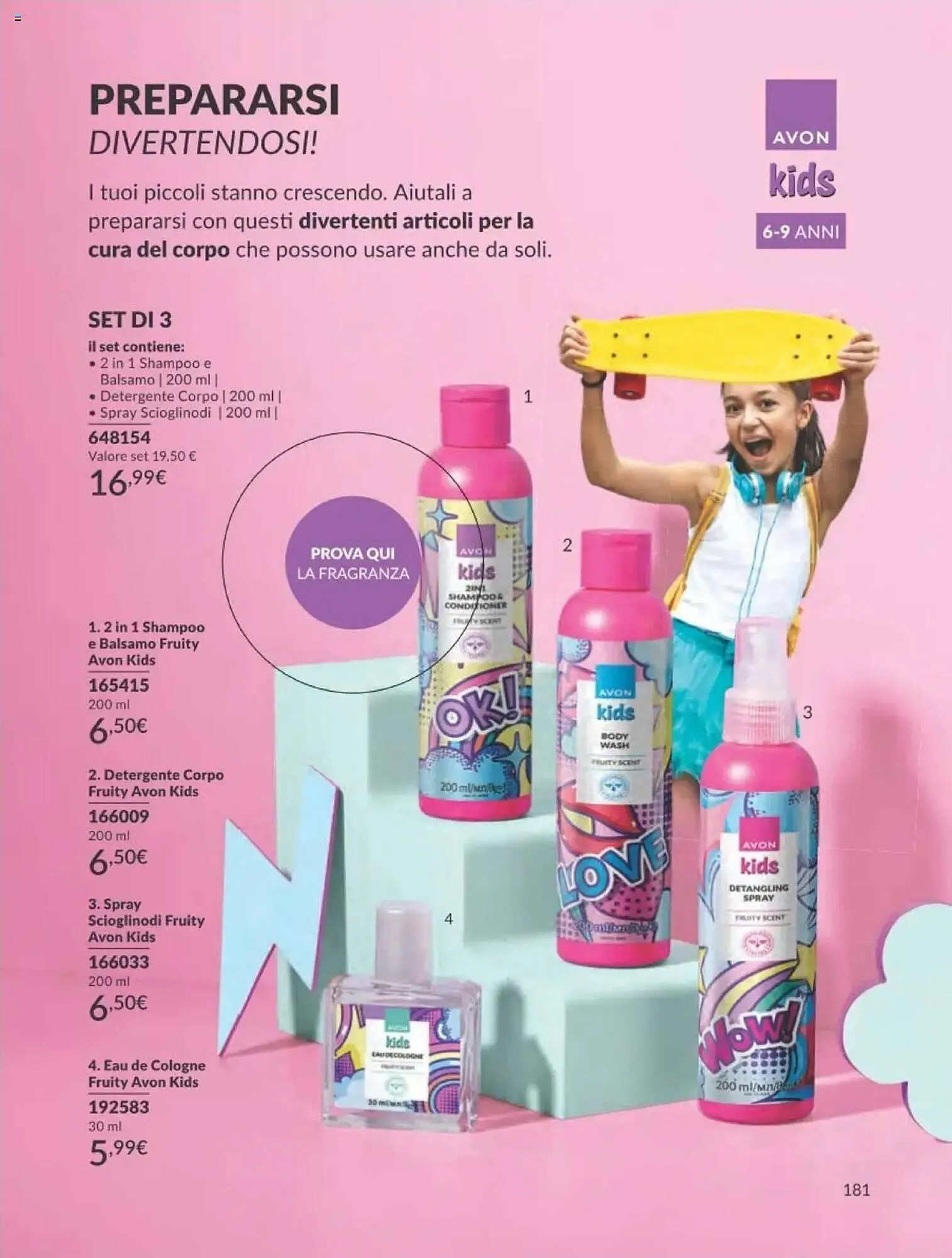 Volantino Avon da 1 aprile a 30 aprile di 2025 - Pagina del volantino 181