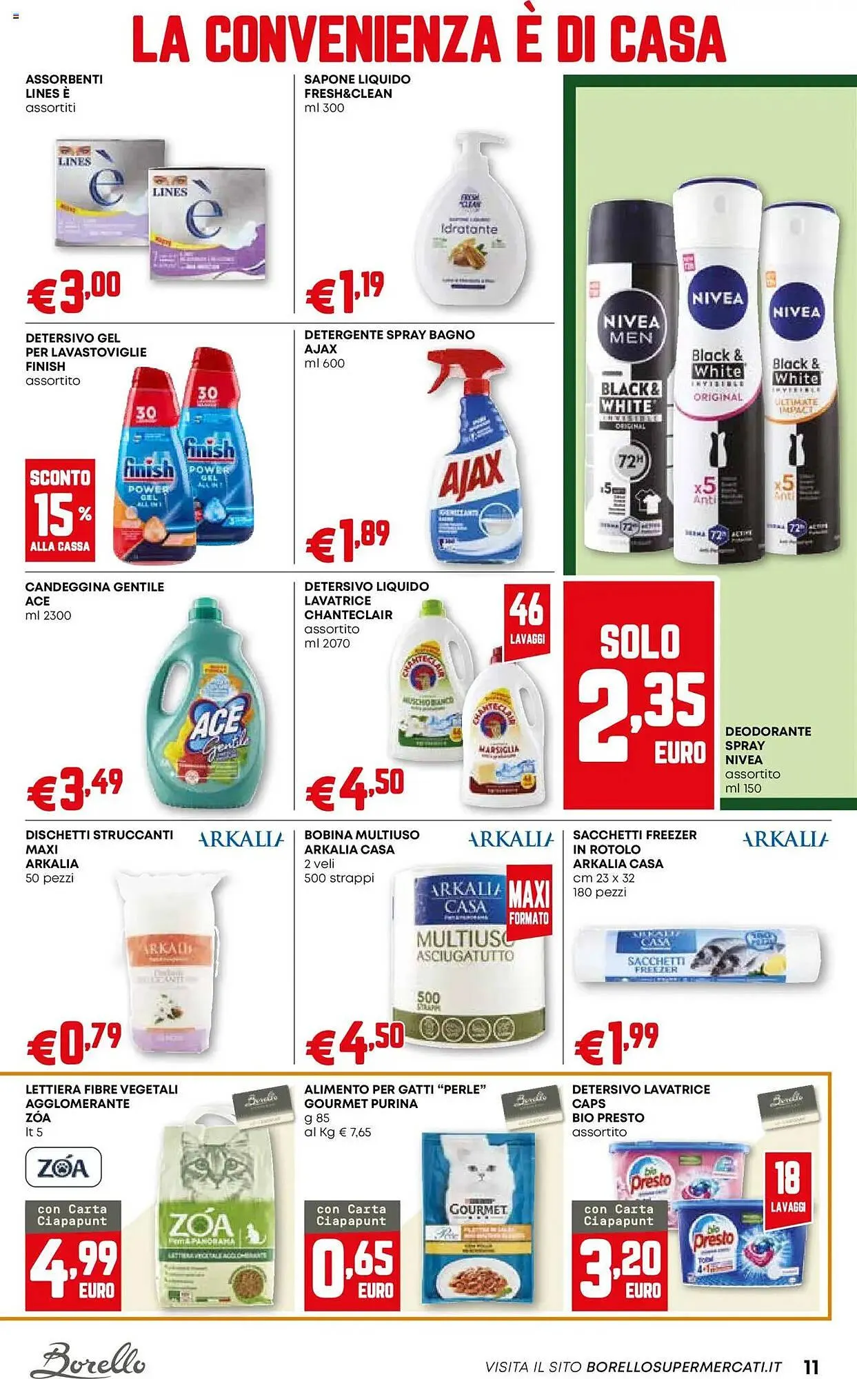 Volantino Borello Supermercati da 12 giugno a 25 giugno di 2025 - Pagina del volantino 11