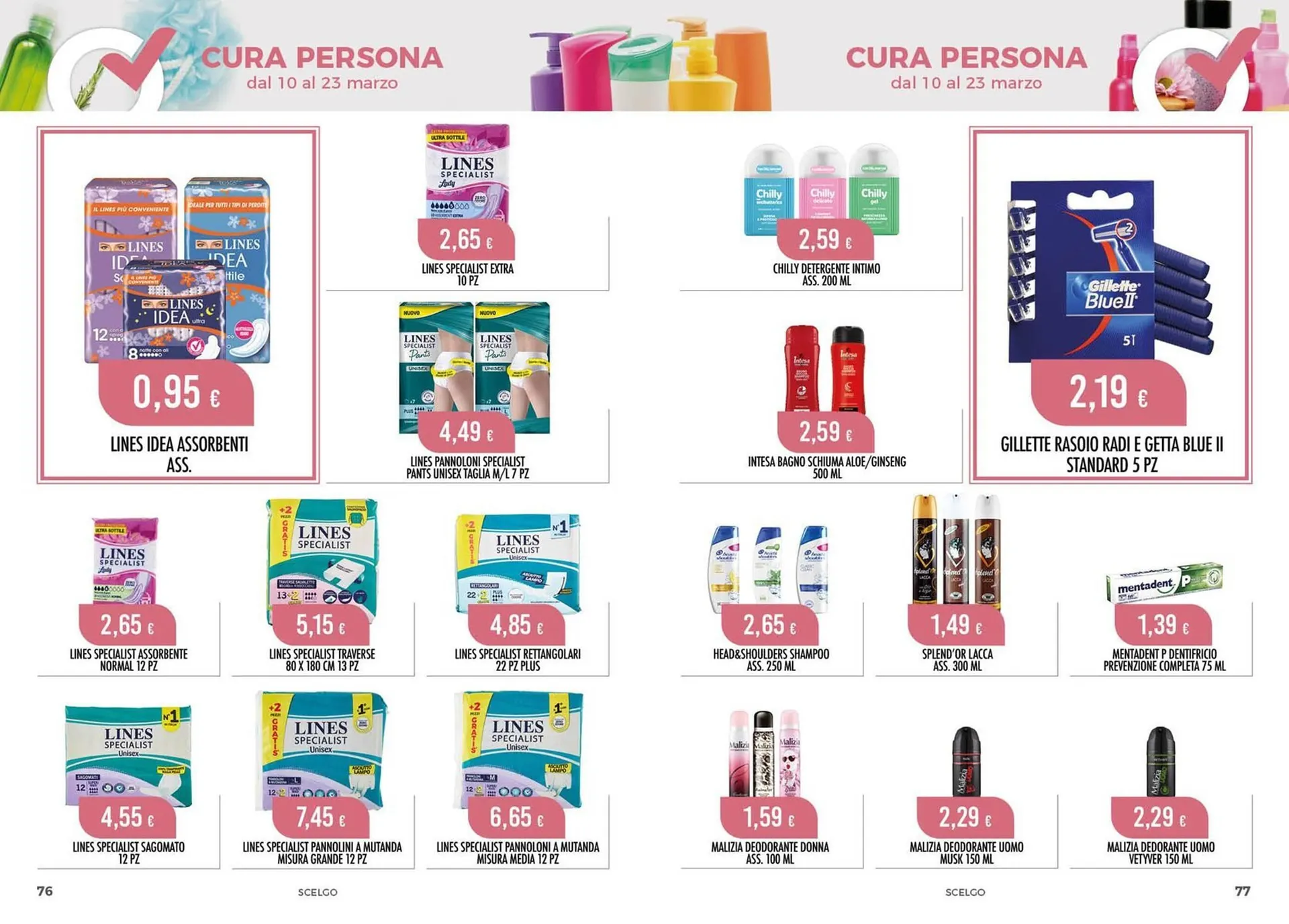 Volantino Scelgo da 10 marzo a 23 marzo di 2025 - Pagina del volantino 39