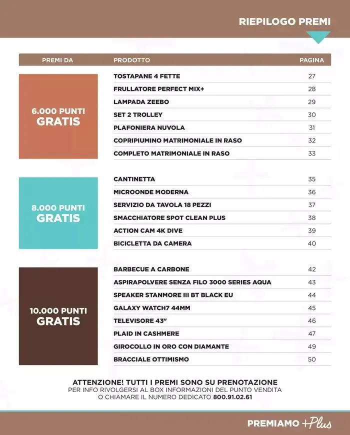 Catalogo Premi 2025 da 18 marzo a 15 marzo di 2026 - Pagina del volantino 51