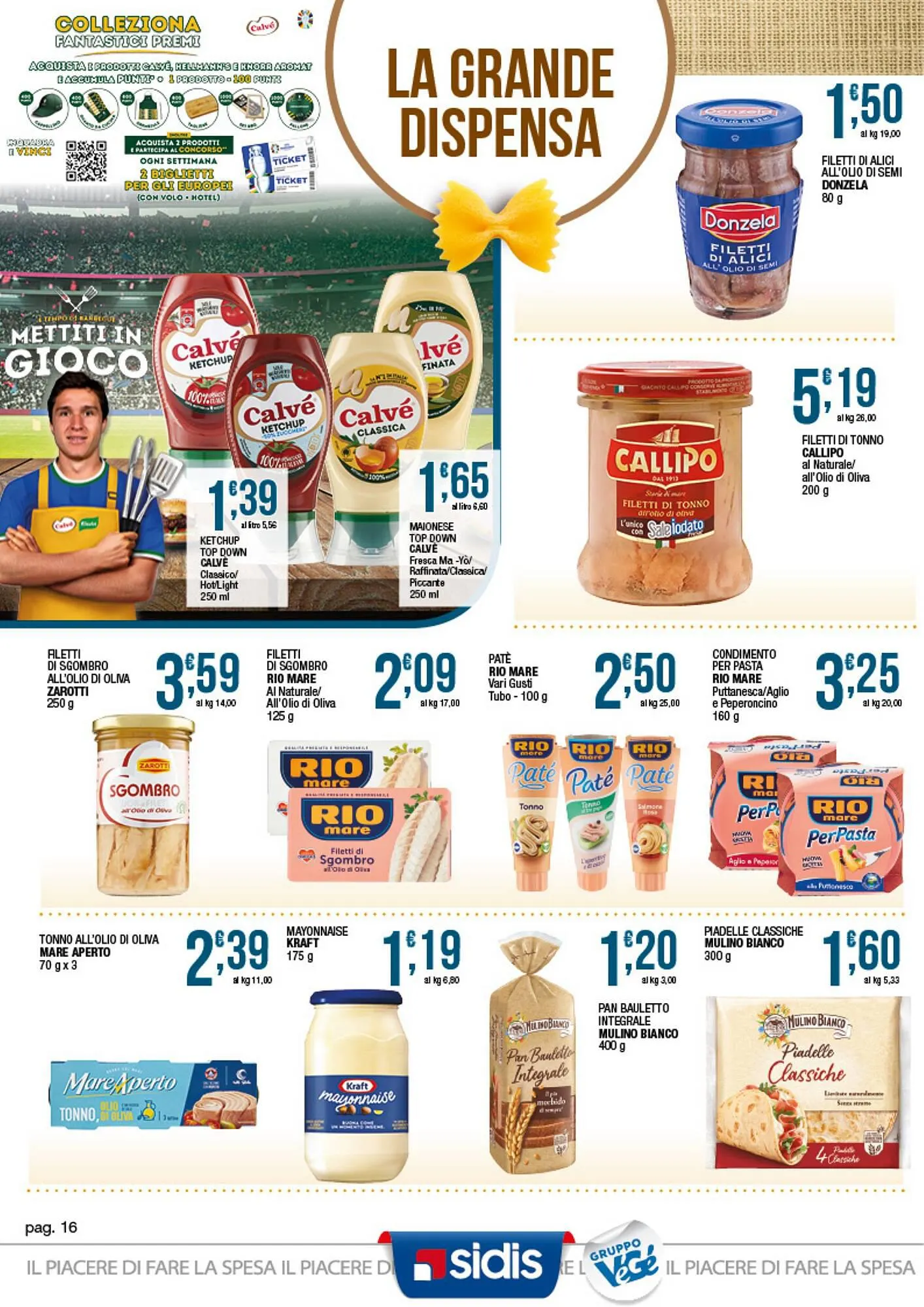 Volantino Sidis superstore da 15 aprile a 27 aprile di 2024 - Pagina del volantino 16