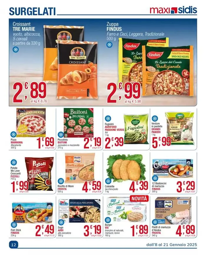 Il piacere di fare la spesa da 7 gennaio a 21 gennaio di 2025 - Pagina del volantino 12