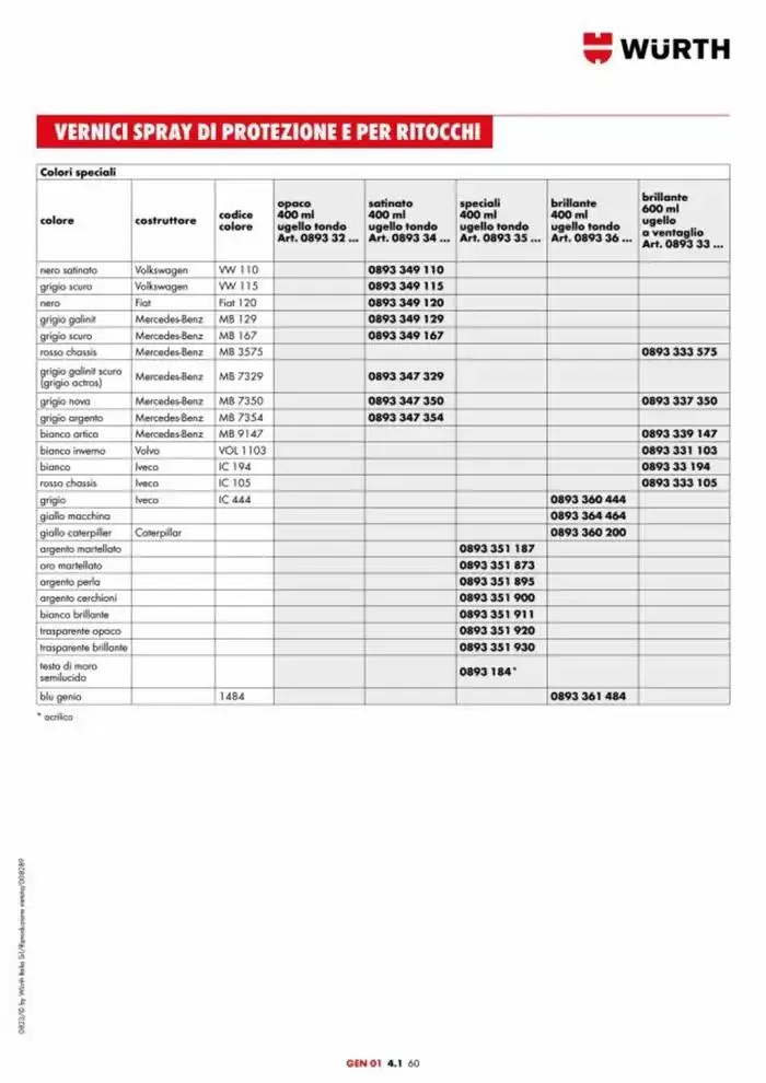 Catalogo generale da 29 aprile a 31 dicembre di 2025 - Pagina del volantino 247