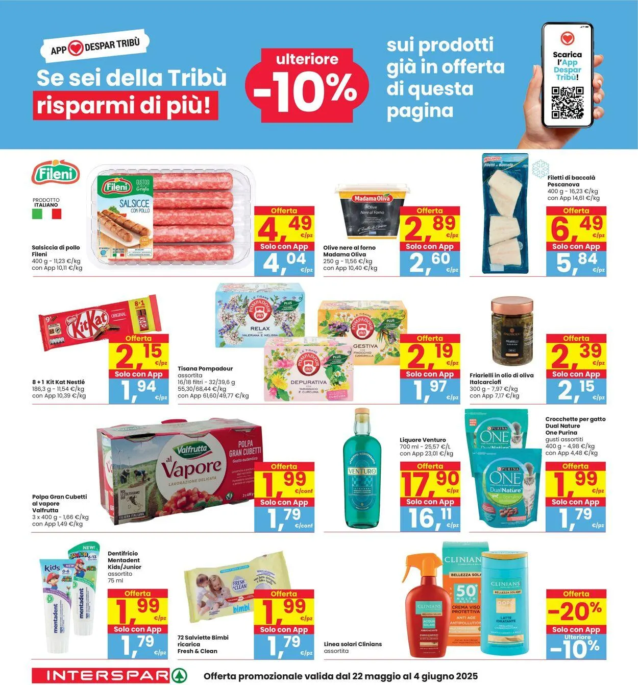 Interspar Volantino attuale da 22 maggio a 4 giugno di 2025 - Pagina del volantino 29