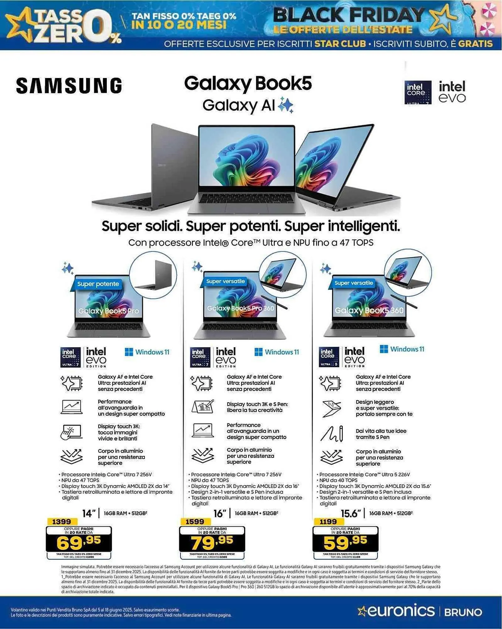 Volantino Euronics da 5 giugno a 18 giugno di 2025 - Pagina del volantino 37