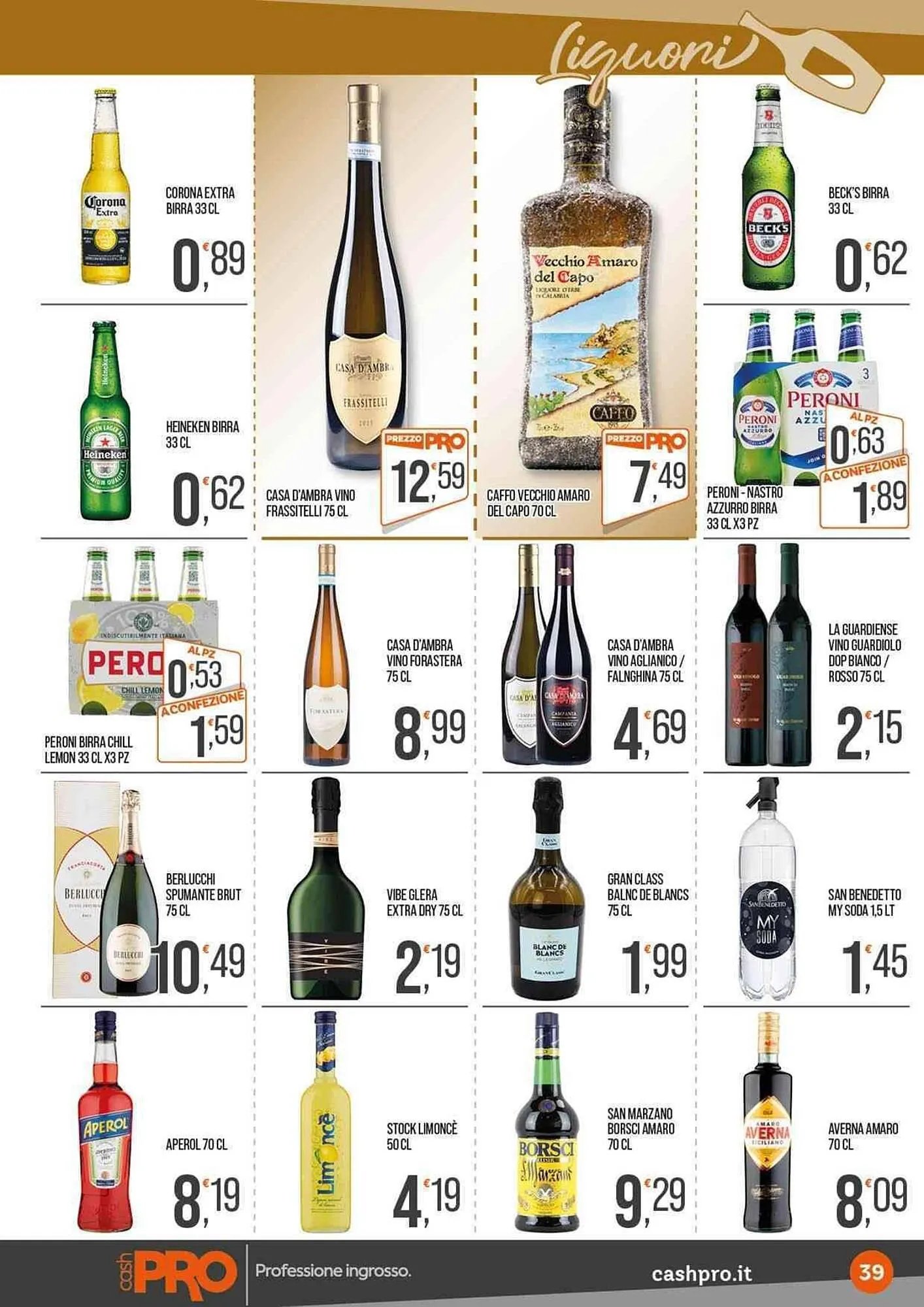 Volantino Cash pro da 4 maggio a 17 maggio di 2026 - Pagina del volantino 39