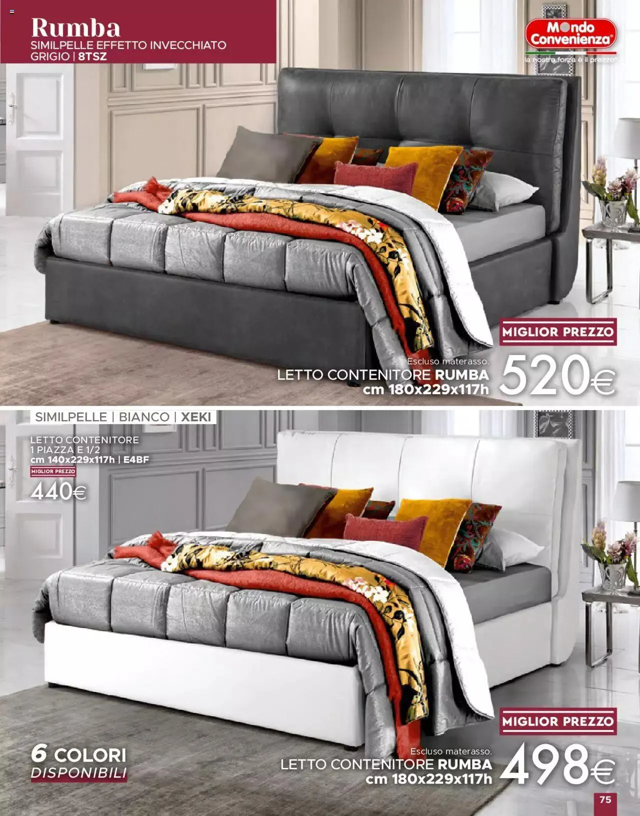 Volantino Mondo Convenienza da 1 ottobre a 31 dicembre di 2023 - Pagina del volantino 77