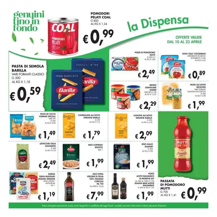 Nuova apertura Subiaco da 10 aprile a 23 aprile di 2025 - Pagina del volantino 21