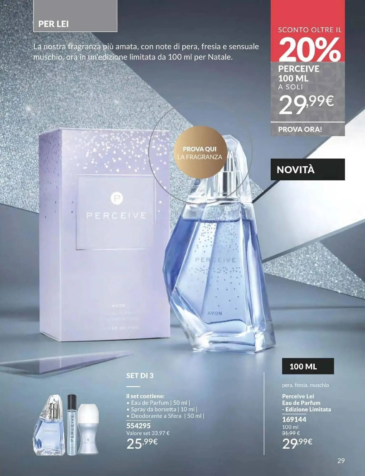 Catalogo Avon da 1 dicembre a 30 dicembre di 2025 - Pagina del volantino 29