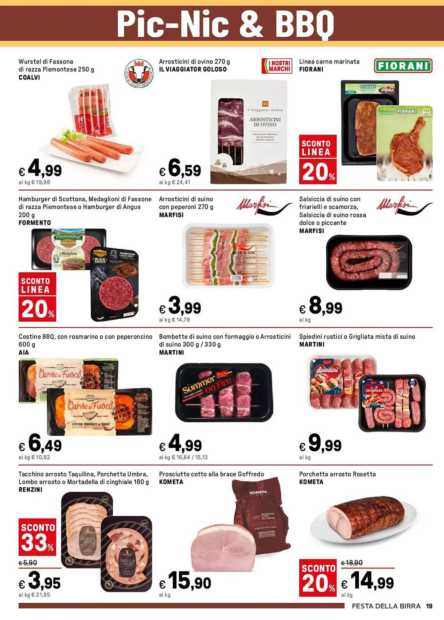 Volantino Iper La Grande da 28 luglio a 17 agosto di 2025 - Pagina del volantino 19