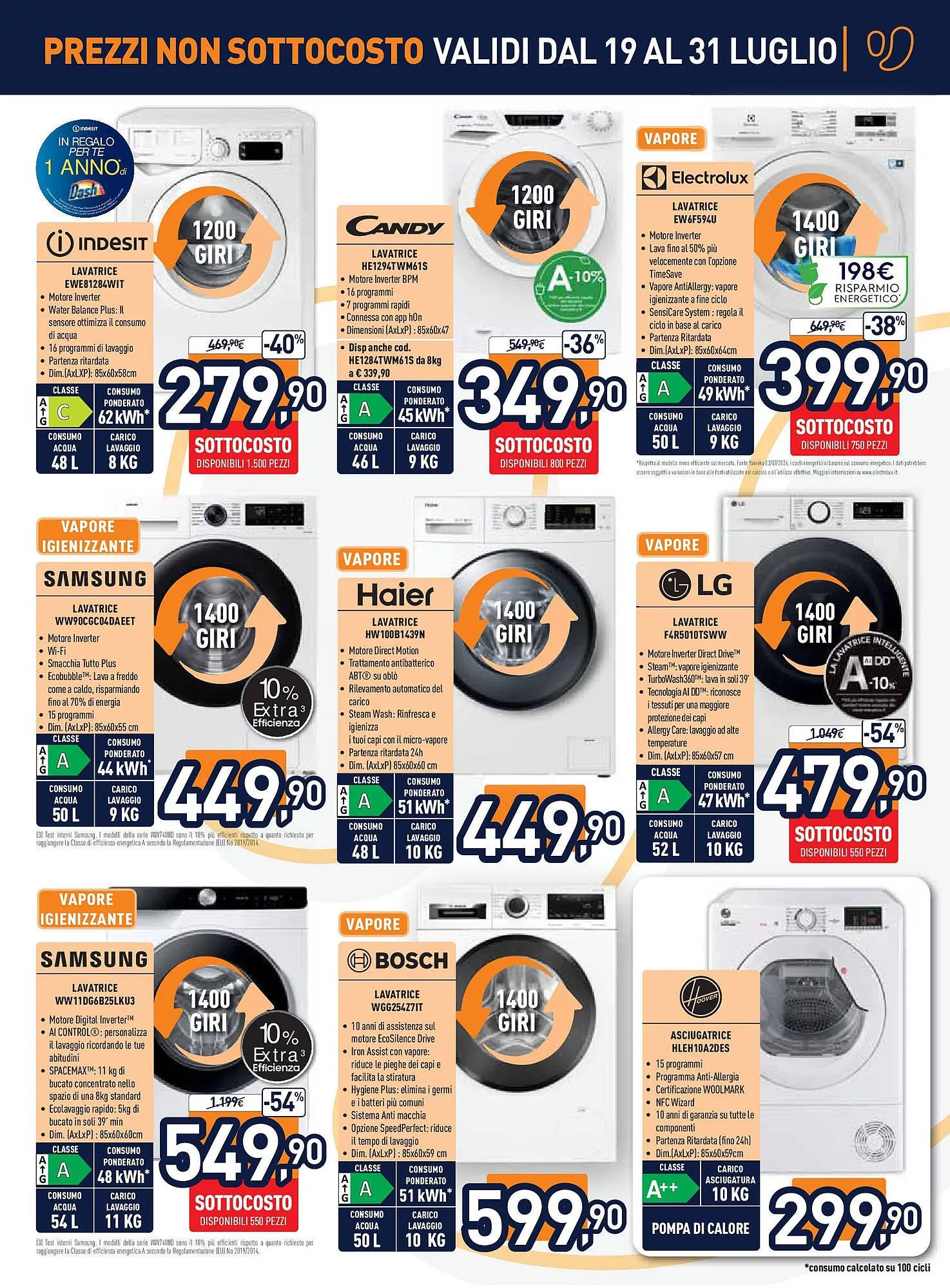 Volantino Unieuro da 18 luglio a 28 luglio di 2024 - Pagina del volantino 19