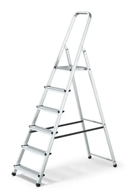 Scala GIERRE Scalamia ALU 125 in alluminio 6 gradini 125 kg