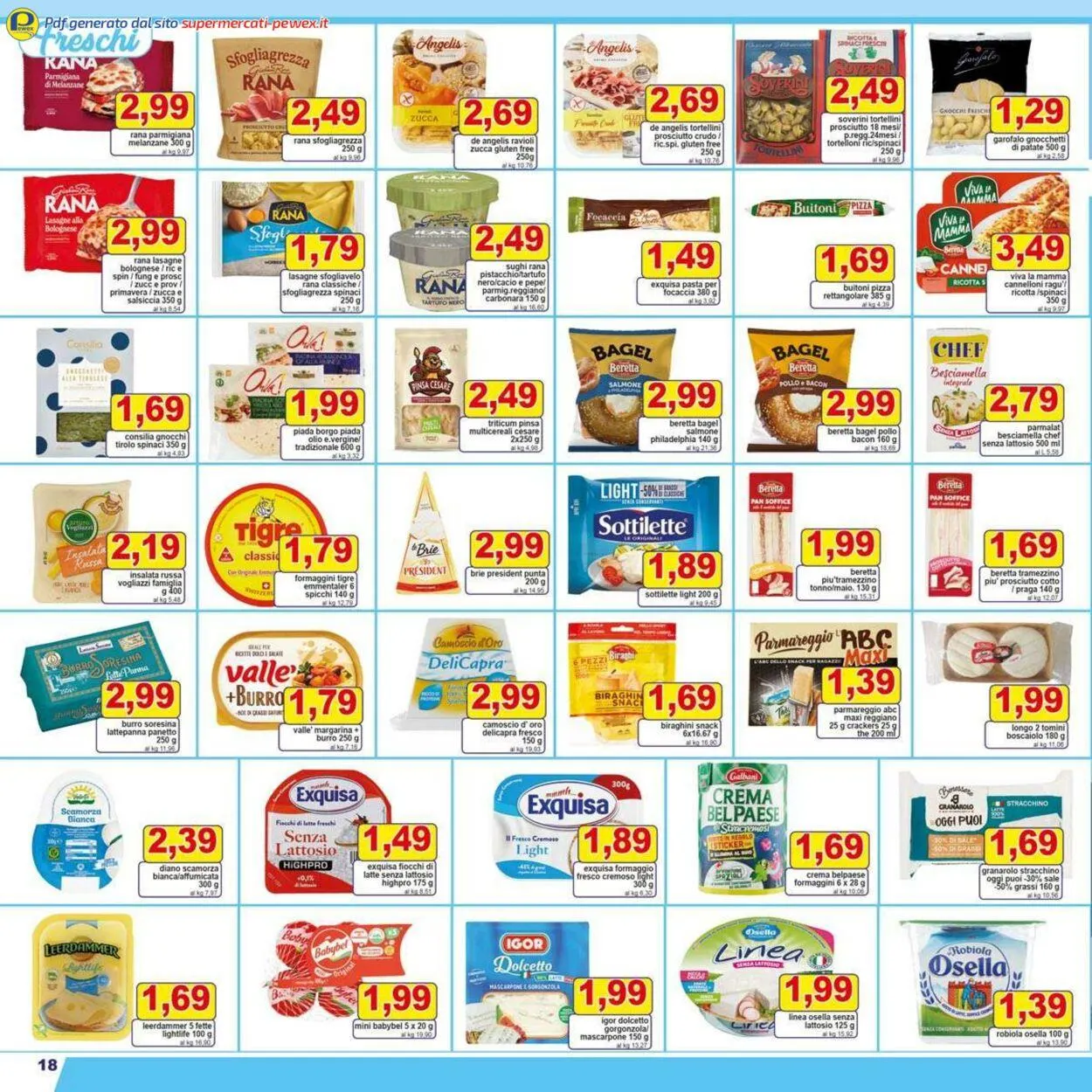 Pewex Volantino attuale da 25 luglio a 5 agosto di 2025 - Pagina del volantino 18