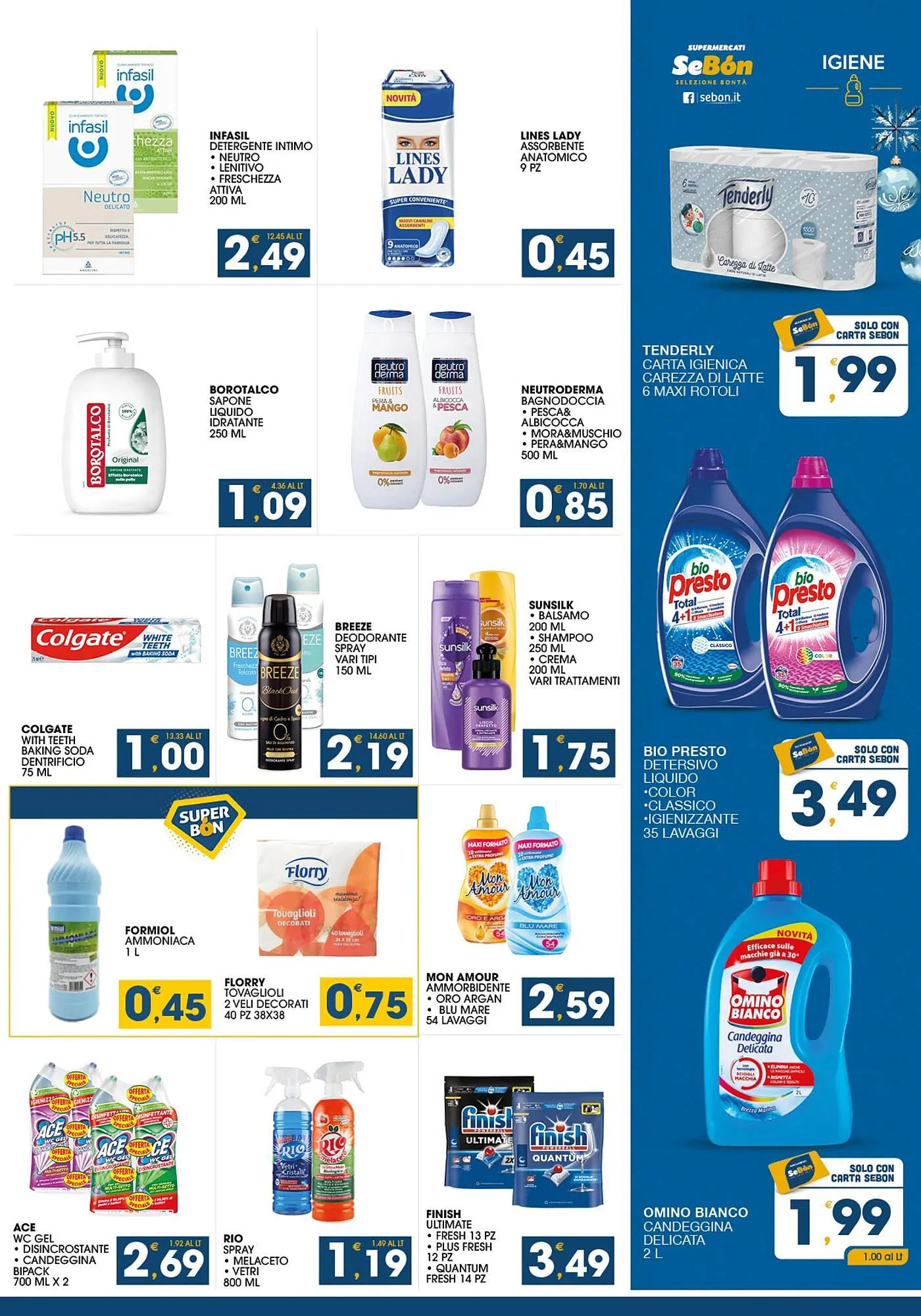 Volantino SeBón Supermercati da 3 dicembre a 14 dicembre di 2025 - Pagina del volantino 19