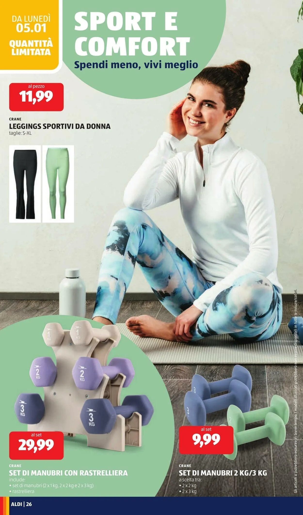 Aldi Volantino attuale da 5 gennaio a 11 gennaio di 2026 - Pagina del volantino 26
