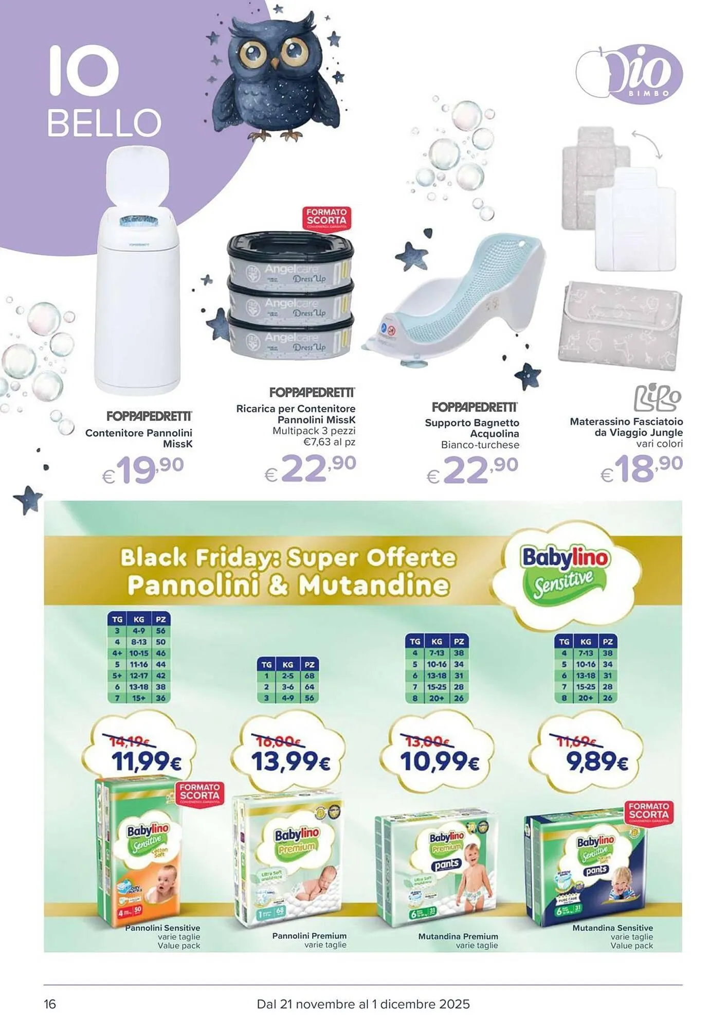 Volantino Io Bimbo da 21 novembre a 1 dicembre di 2025 - Pagina del volantino 16