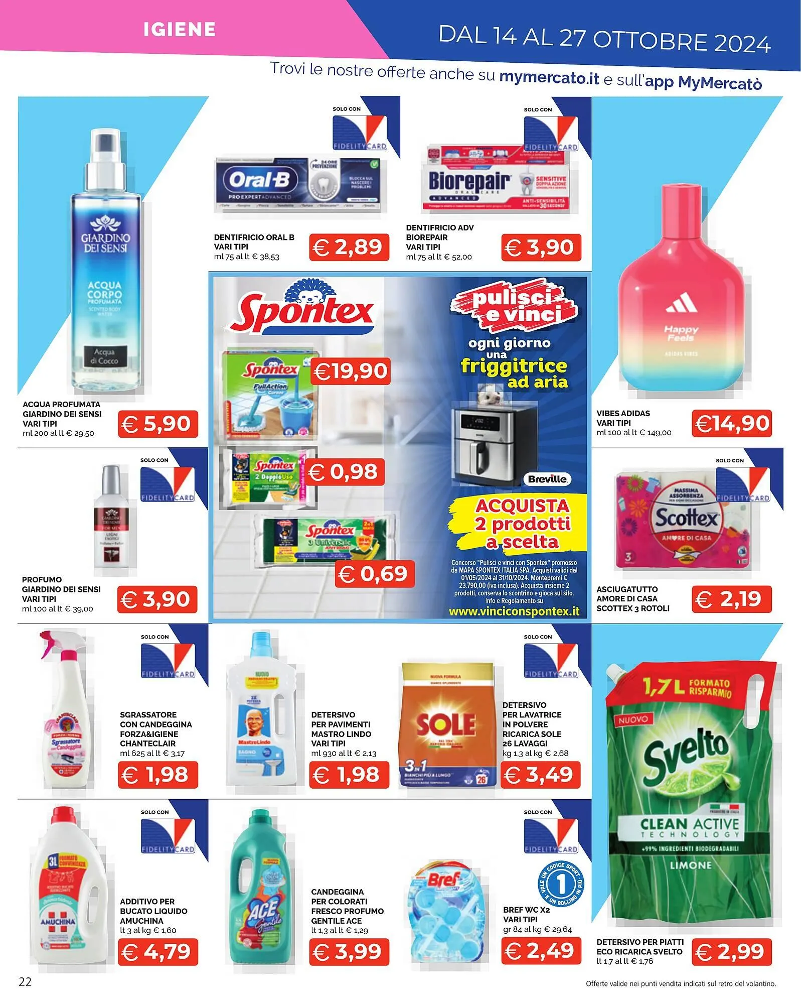 Volantino Mercatò da 14 ottobre a 27 ottobre di 2024 - Pagina del volantino 22