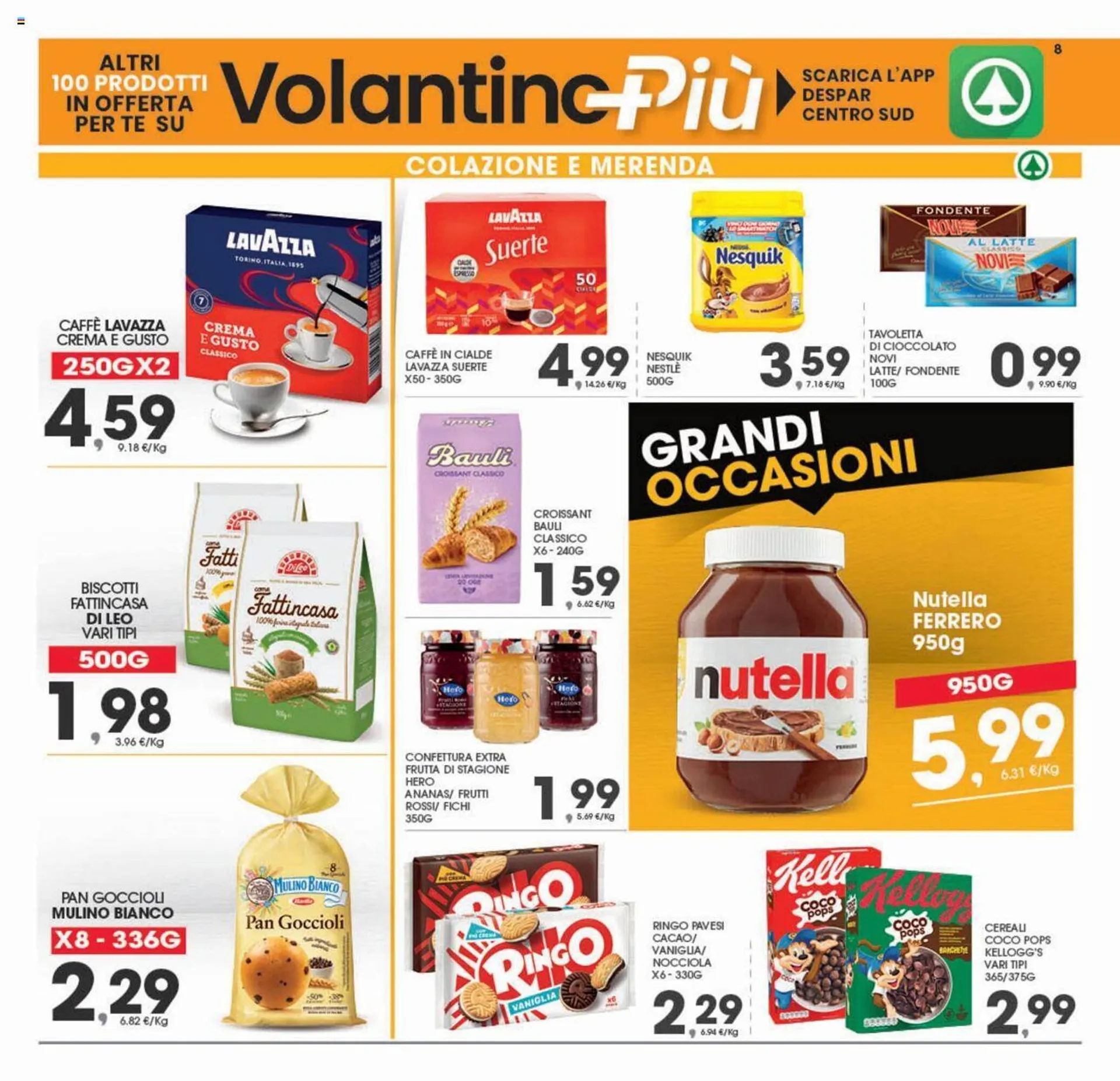 Volantino Eurospar da 14 settembre a 21 settembre di 2023 - Pagina del volantino 8