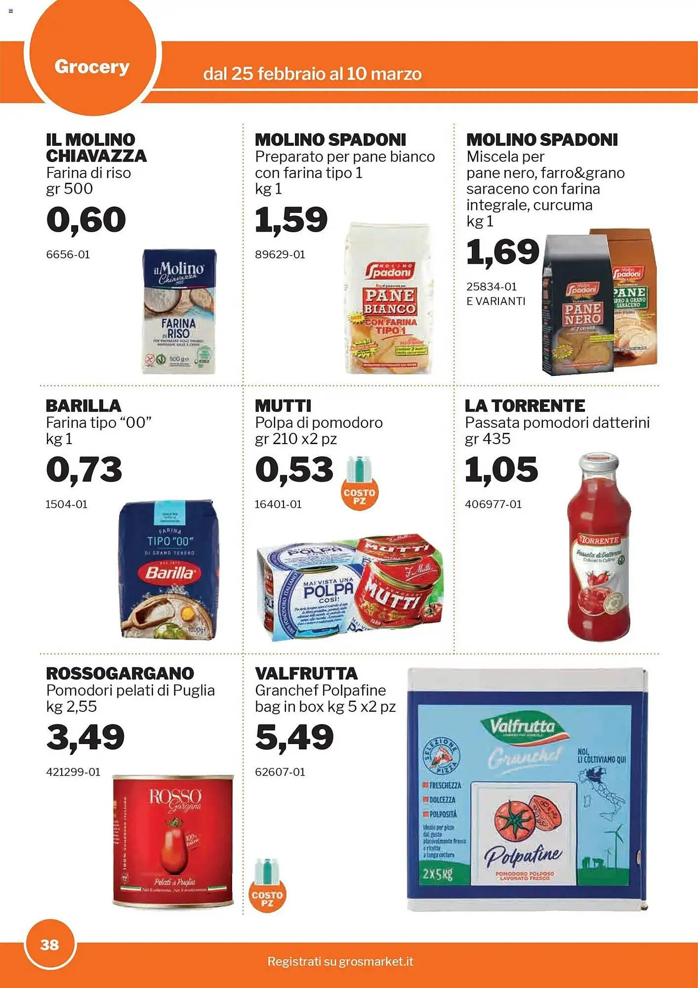 Volantino GrosMarket da 25 febbraio a 10 marzo di 2026 - Pagina del volantino 37