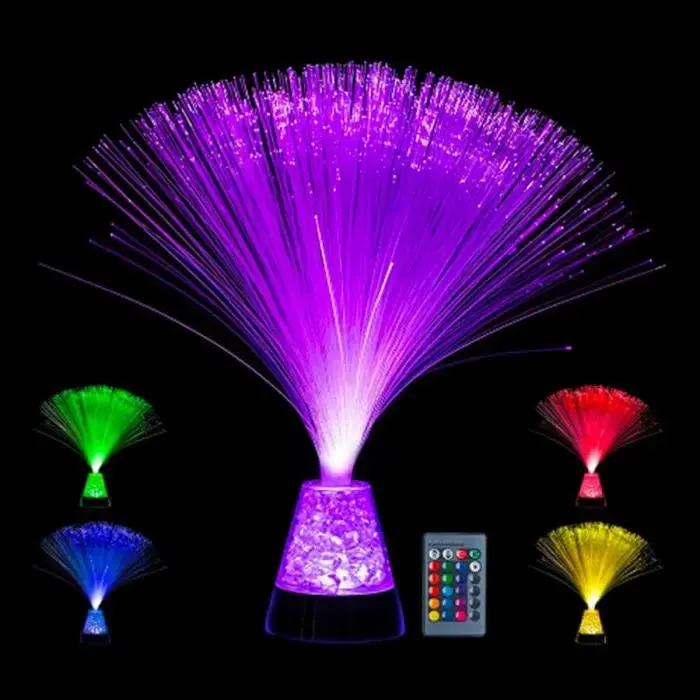 Lampada fibre ottiche con usb