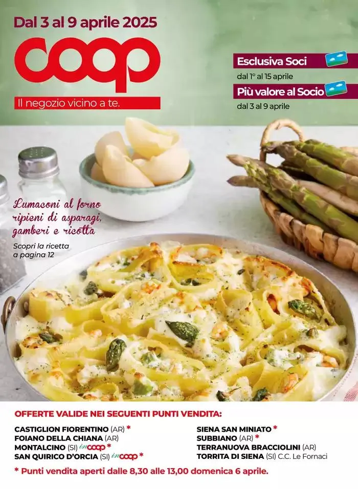 Dal 3 al 9 aprile 2025 da 3 aprile a 9 aprile di 2025 - Pagina del volantino 1