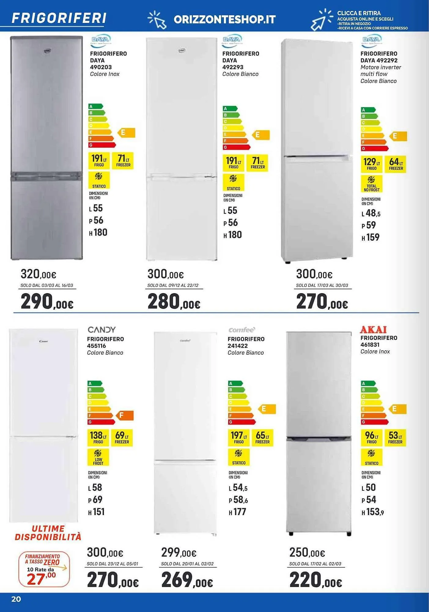 Volantino Orizzonte da 11 febbraio a 30 aprile di 2025 - Pagina del volantino 20