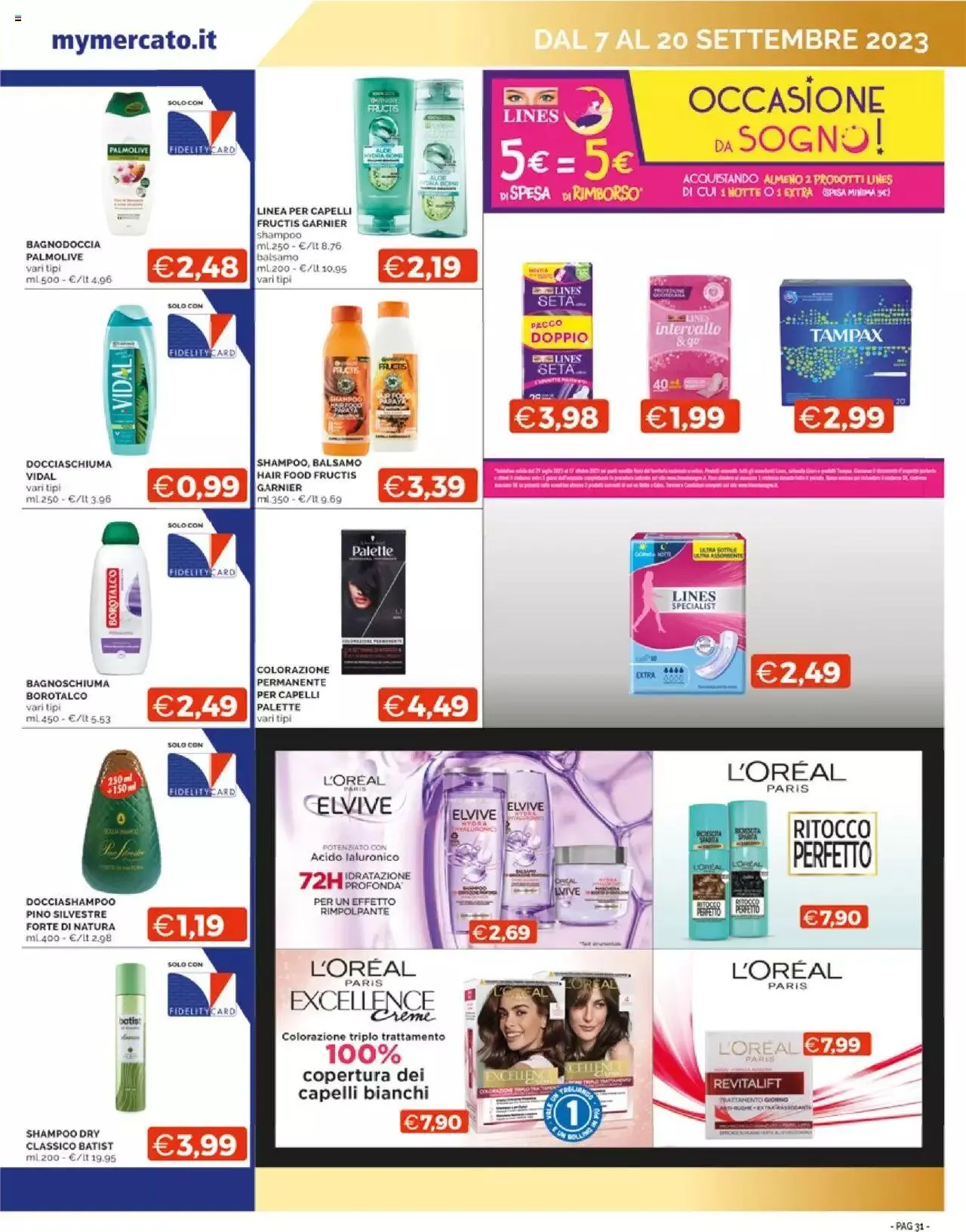 Volantino Mercatò da 7 settembre a 20 settembre di 2023 - Pagina del volantino 31