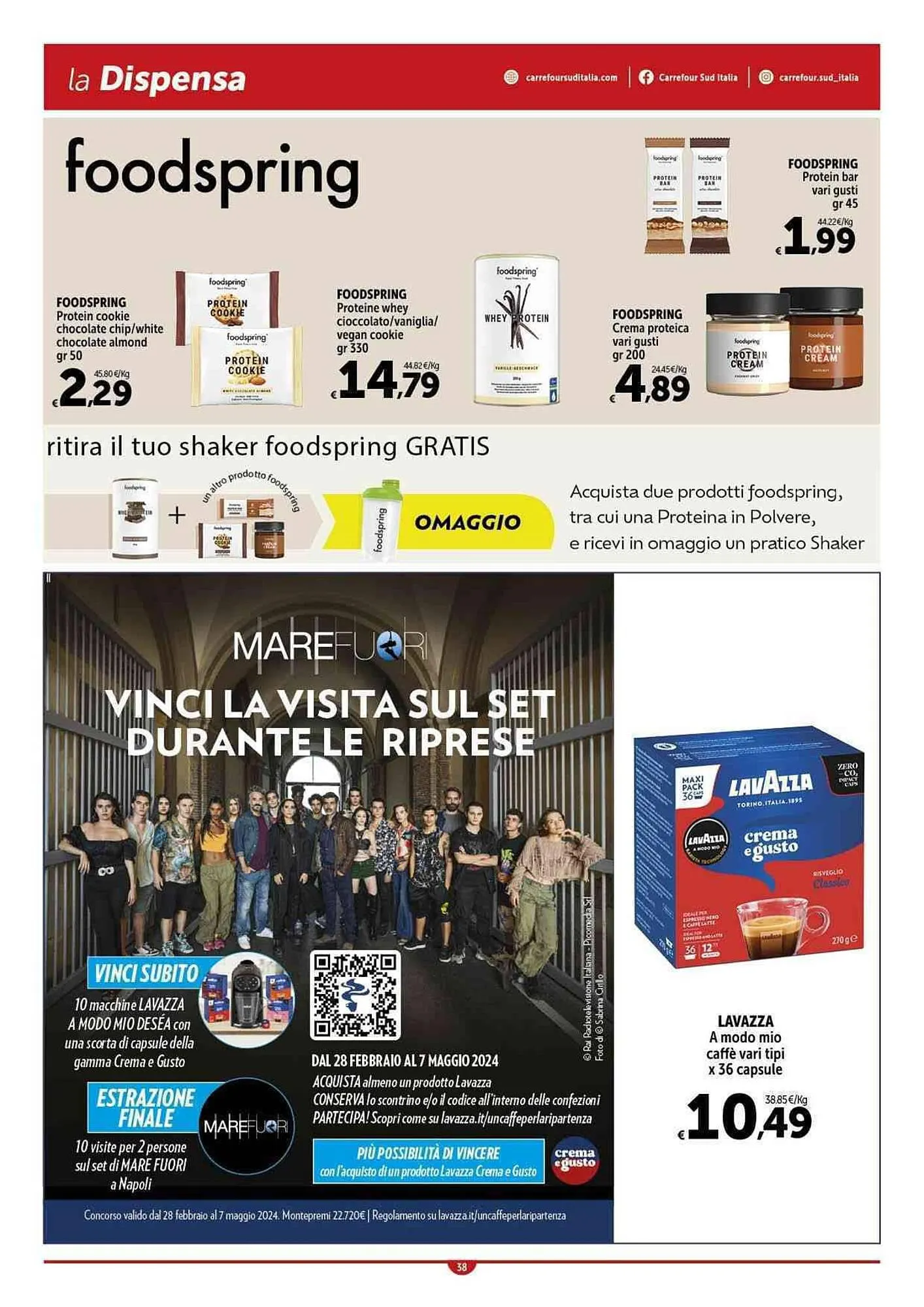 Volantino Carrefour Market da 11 aprile a 20 aprile di 2024 - Pagina del volantino 38