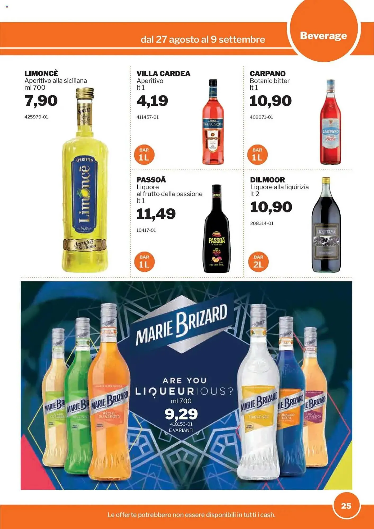Volantino GrosMarket da 27 agosto a 9 settembre di 2025 - Pagina del volantino 25