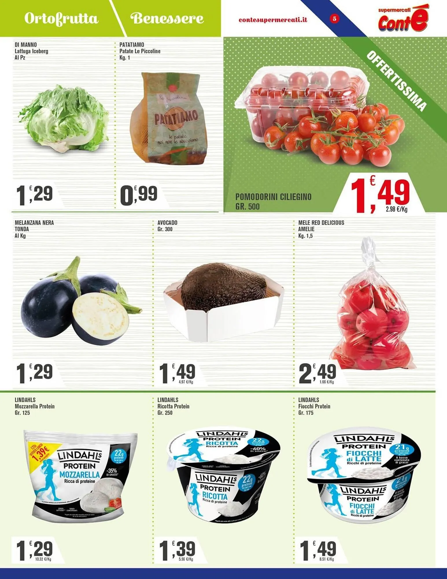 Volantino Conté Supermercati da 19 maggio a 28 maggio di 2025 - Pagina del volantino 5