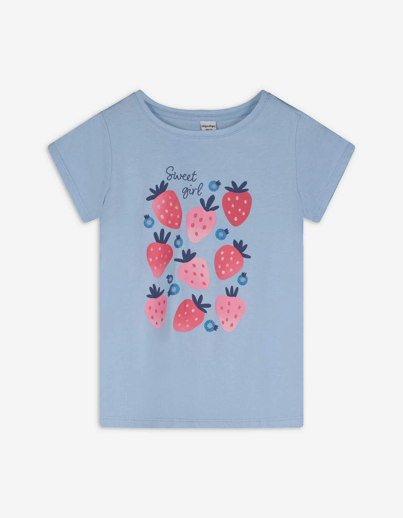 T-shirt - Stampa - celeste