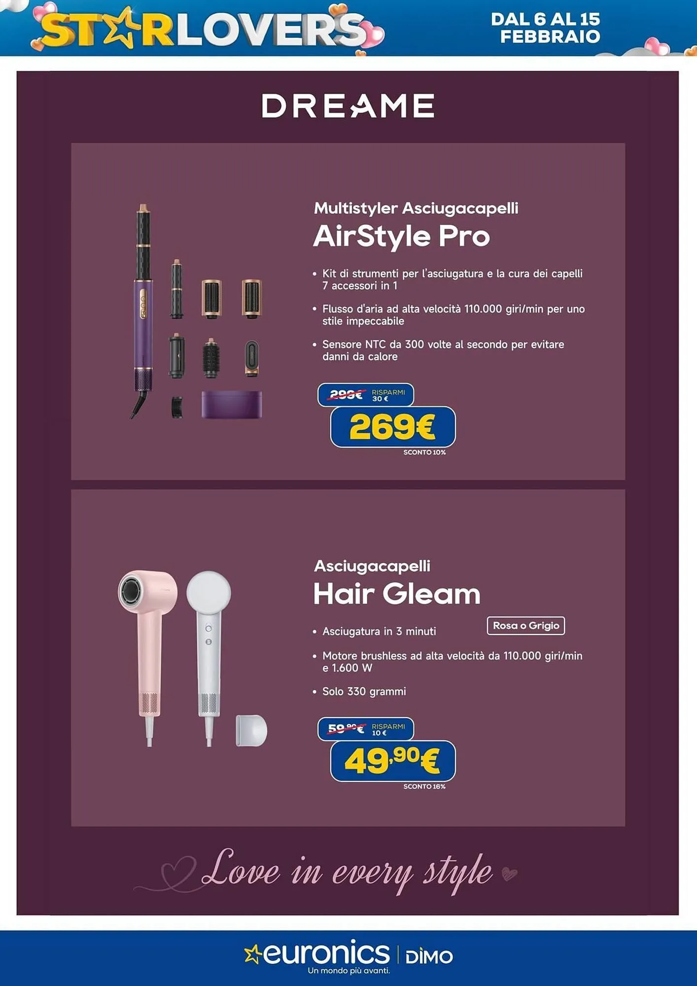 Volantino Euronics da 6 febbraio a 15 febbraio di 2026 - Pagina del volantino 6