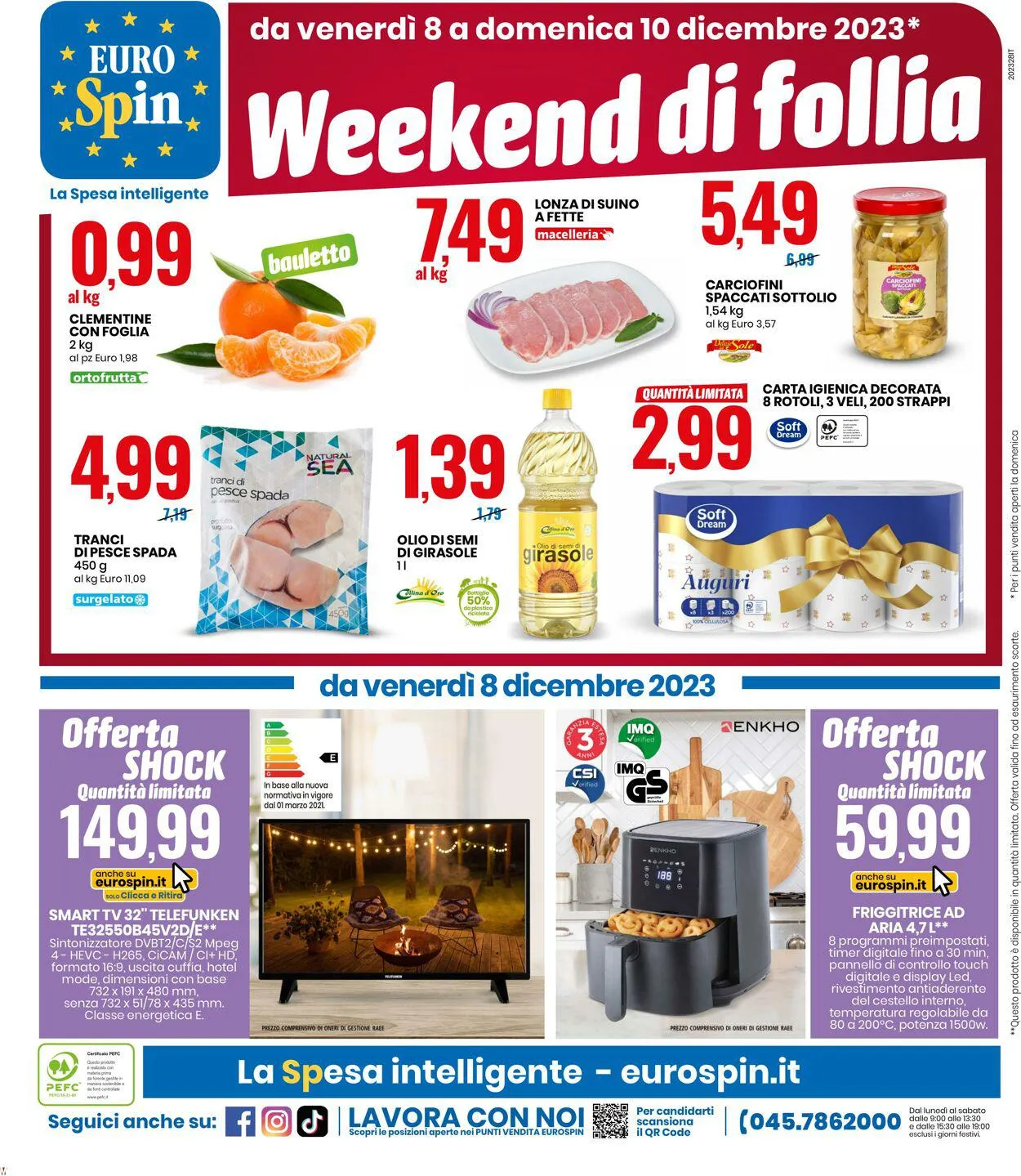 EURO Spin Volantino attuale da 30 novembre a 10 dicembre di 2023 - Pagina del volantino 24