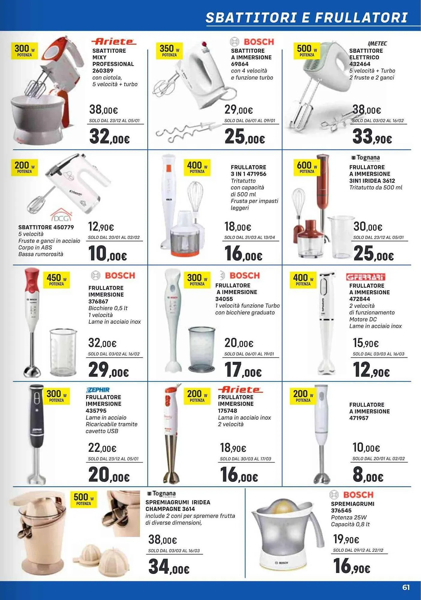 Volantino Orizzonte da 11 febbraio a 30 aprile di 2025 - Pagina del volantino 61