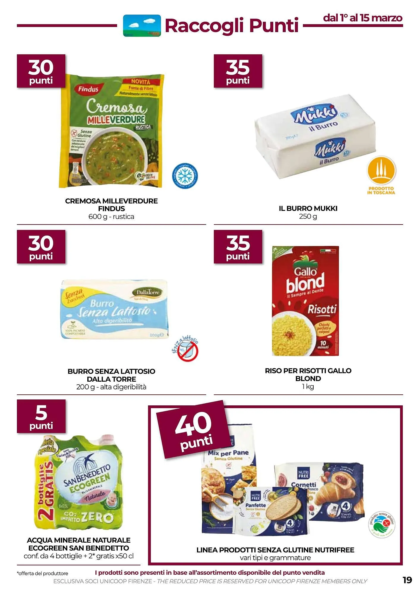 Volantino Unicoop da 6 marzo a 19 marzo di 2025 - Pagina del volantino 19
