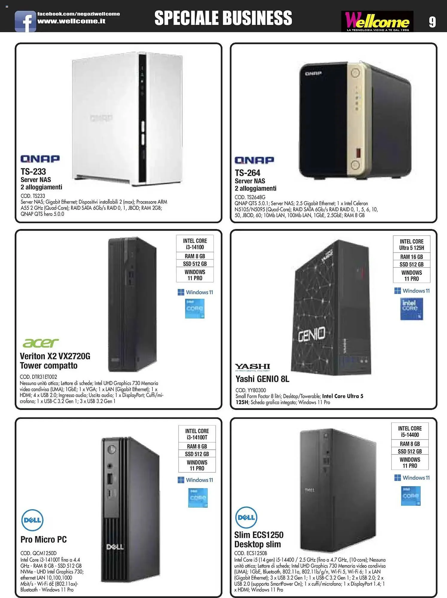 Volantino Wellcome da 2 dicembre a 7 dicembre di 2025 - Pagina del volantino 9