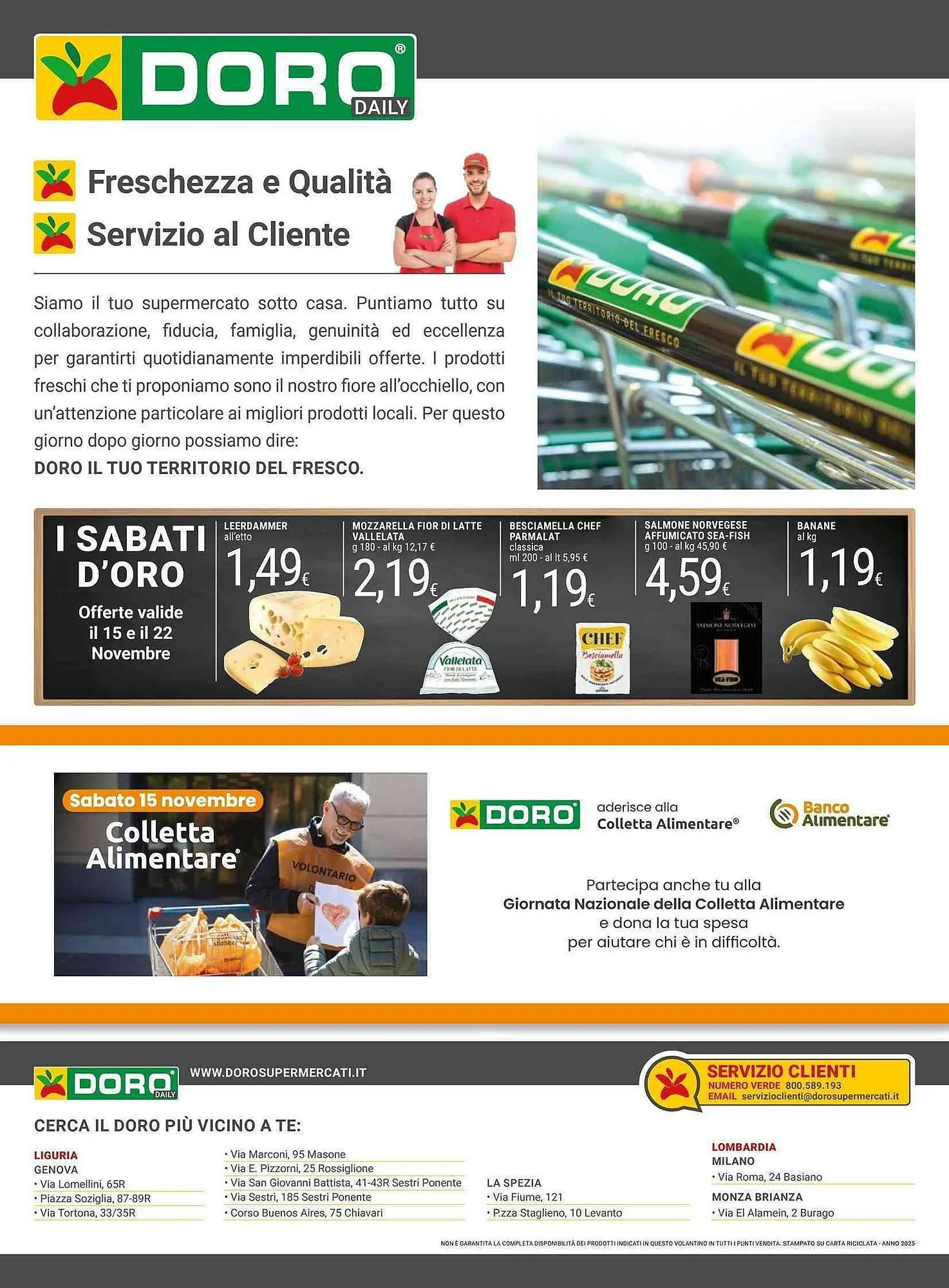 Volantino Doro Supermercati da 11 novembre a 23 novembre di 2025 - Pagina del volantino 8
