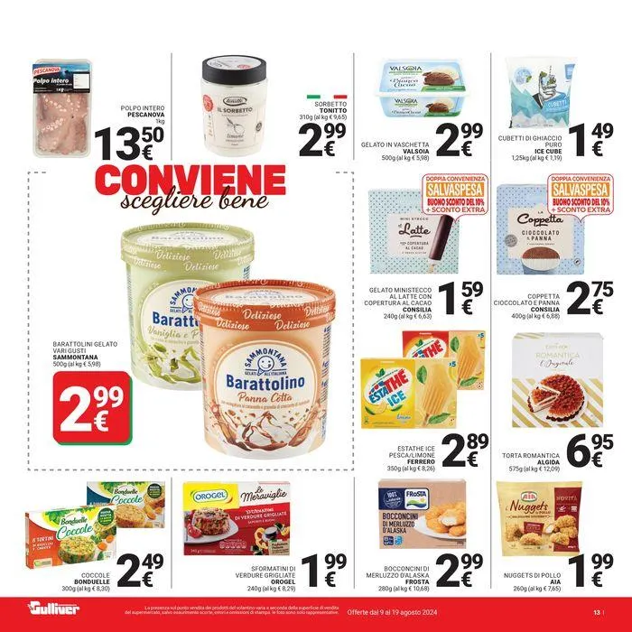 Promo show da 9 agosto a 19 agosto di 2024 - Pagina del volantino 13