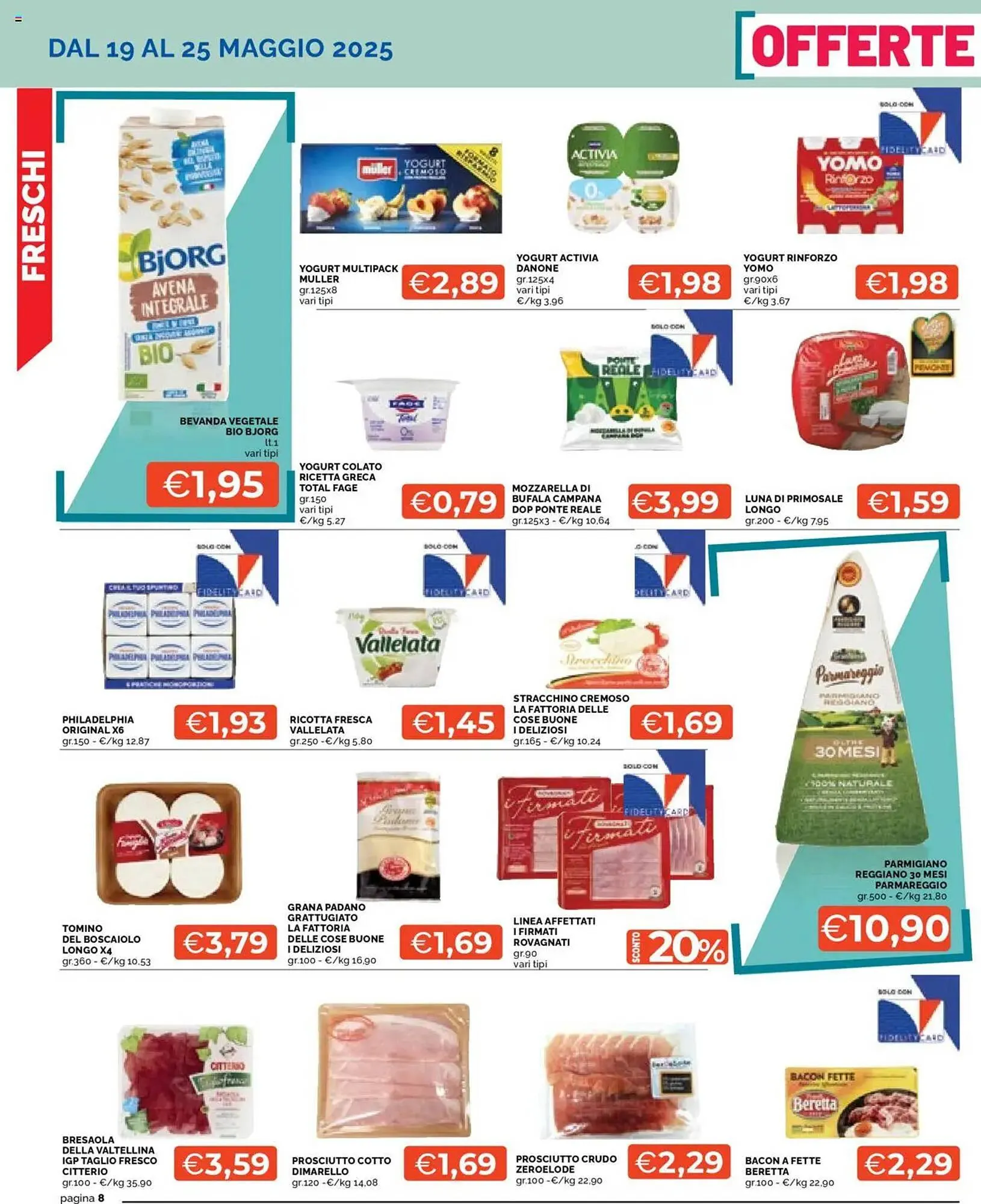 Volantino Mercatò da 19 maggio a 25 maggio di 2025 - Pagina del volantino 8