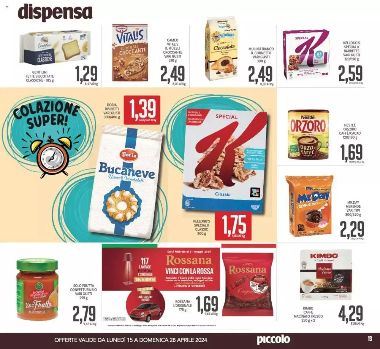 Volantino Piccolo da 15 aprile a 28 aprile di 2024 - Pagina del volantino 13