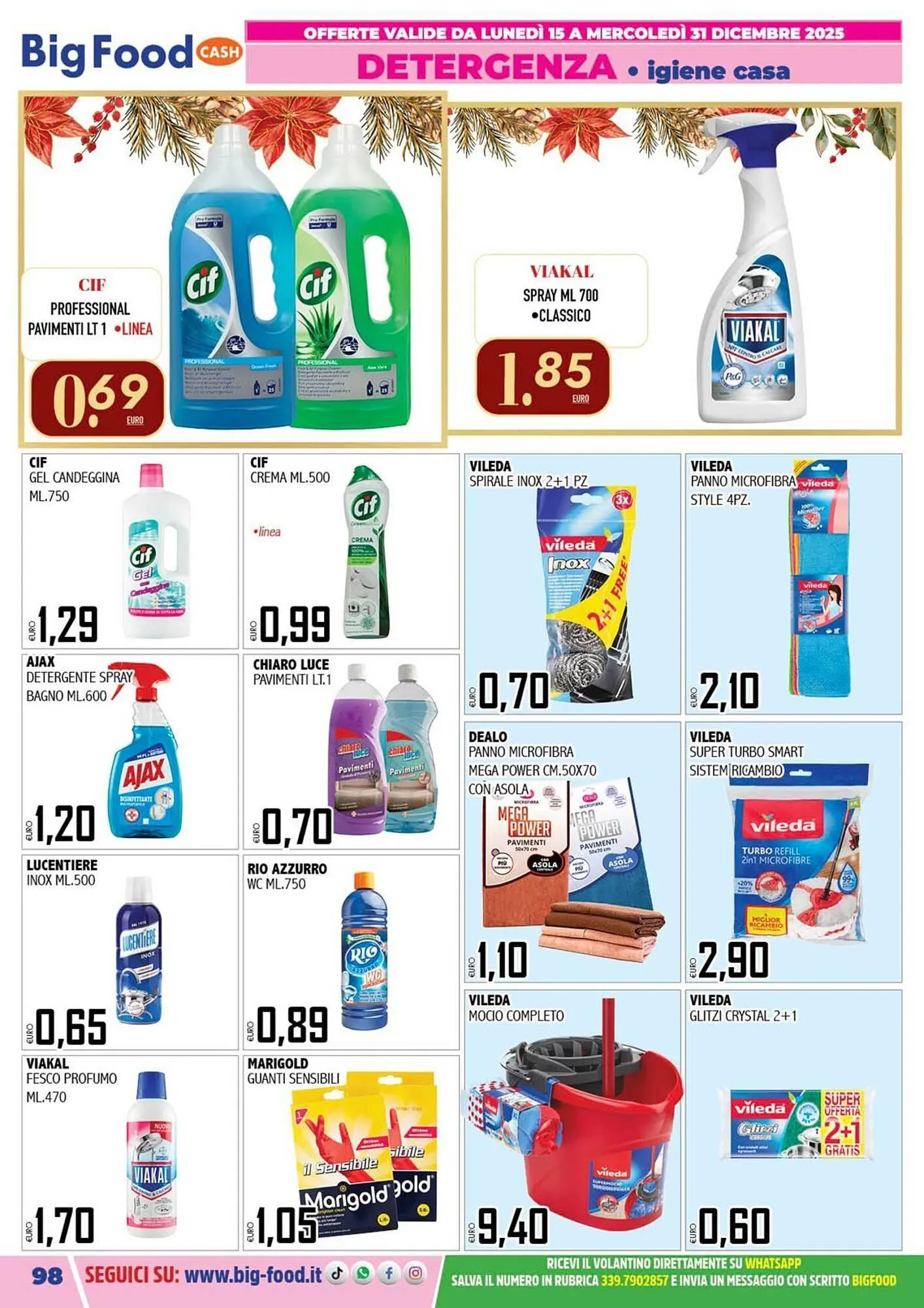 Volantino Big Food da 15 dicembre a 31 dicembre di 2025 - Pagina del volantino 98