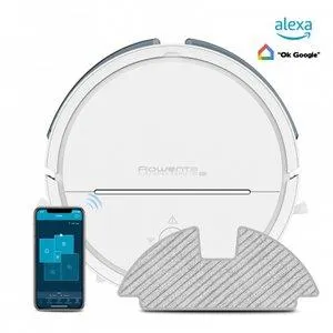 ASPIRAPOLVERE ROBOT 0,7LT 4IN1 WIFI 120MIN AUTOMATICO BASE RICARICABILE BIANCO