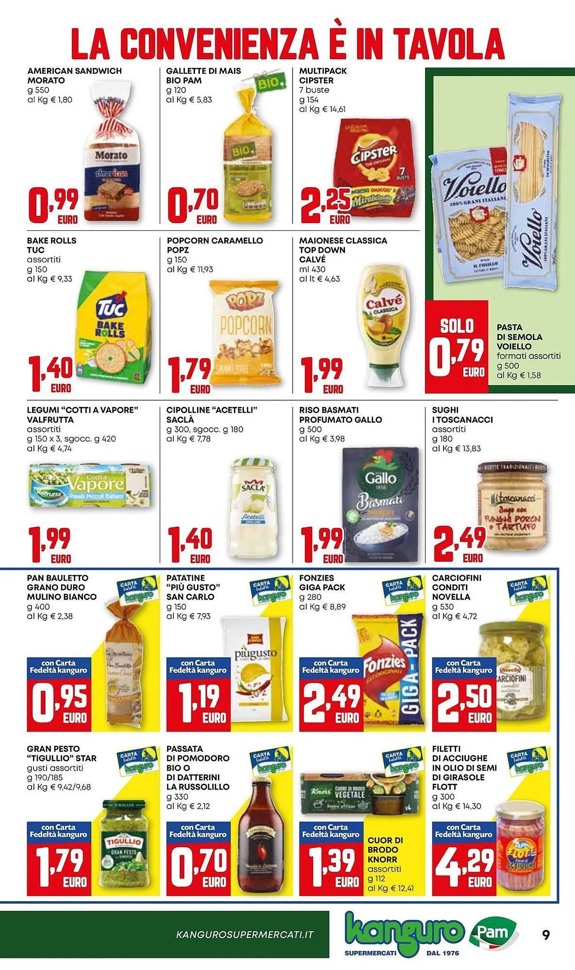 Volantino Kanguro da 26 febbraio a 11 marzo di 2026 - Pagina del volantino 9