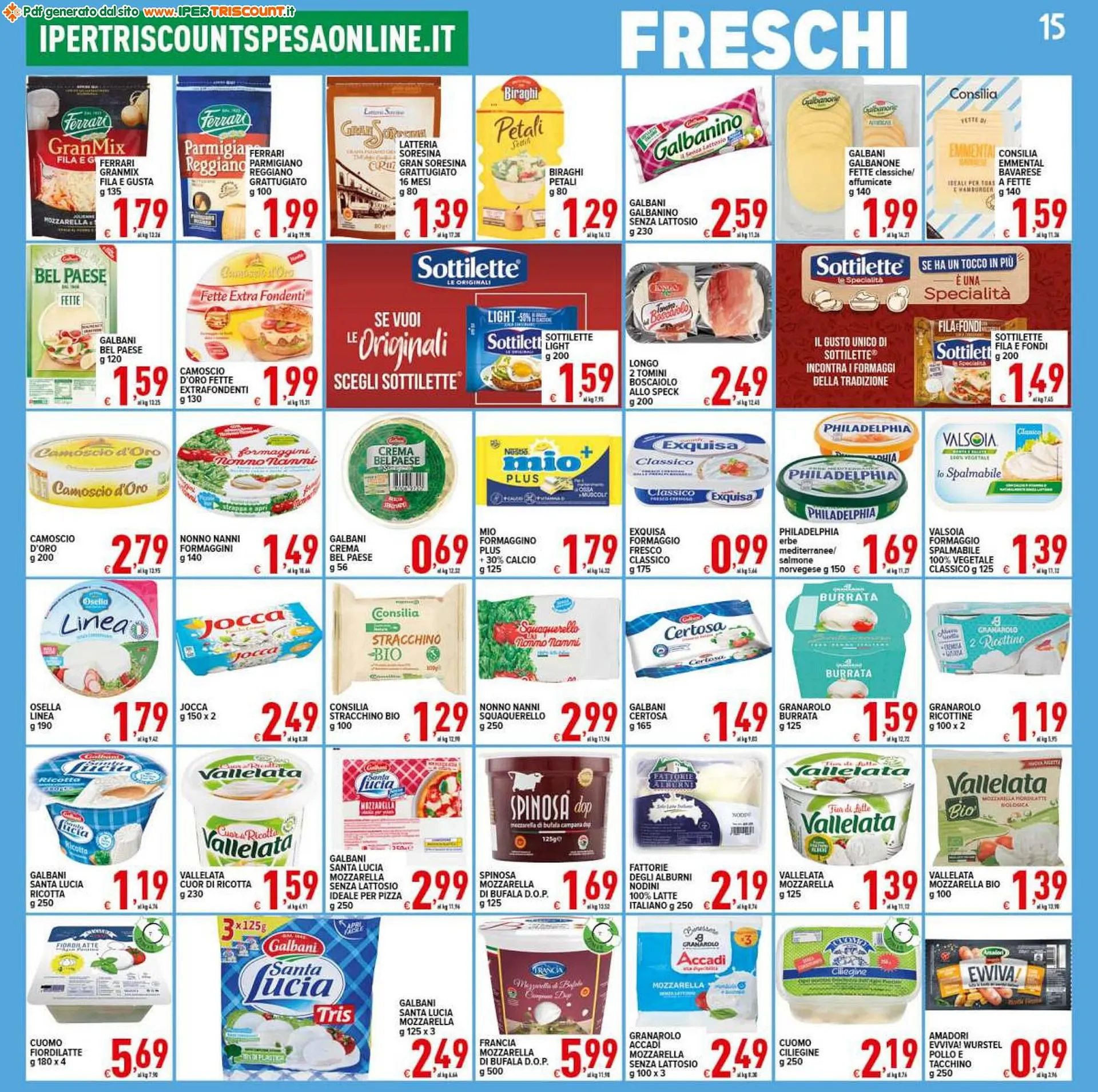 Volantino Iper Triscount da 13 ottobre a 24 ottobre di 2023 - Pagina del volantino 15