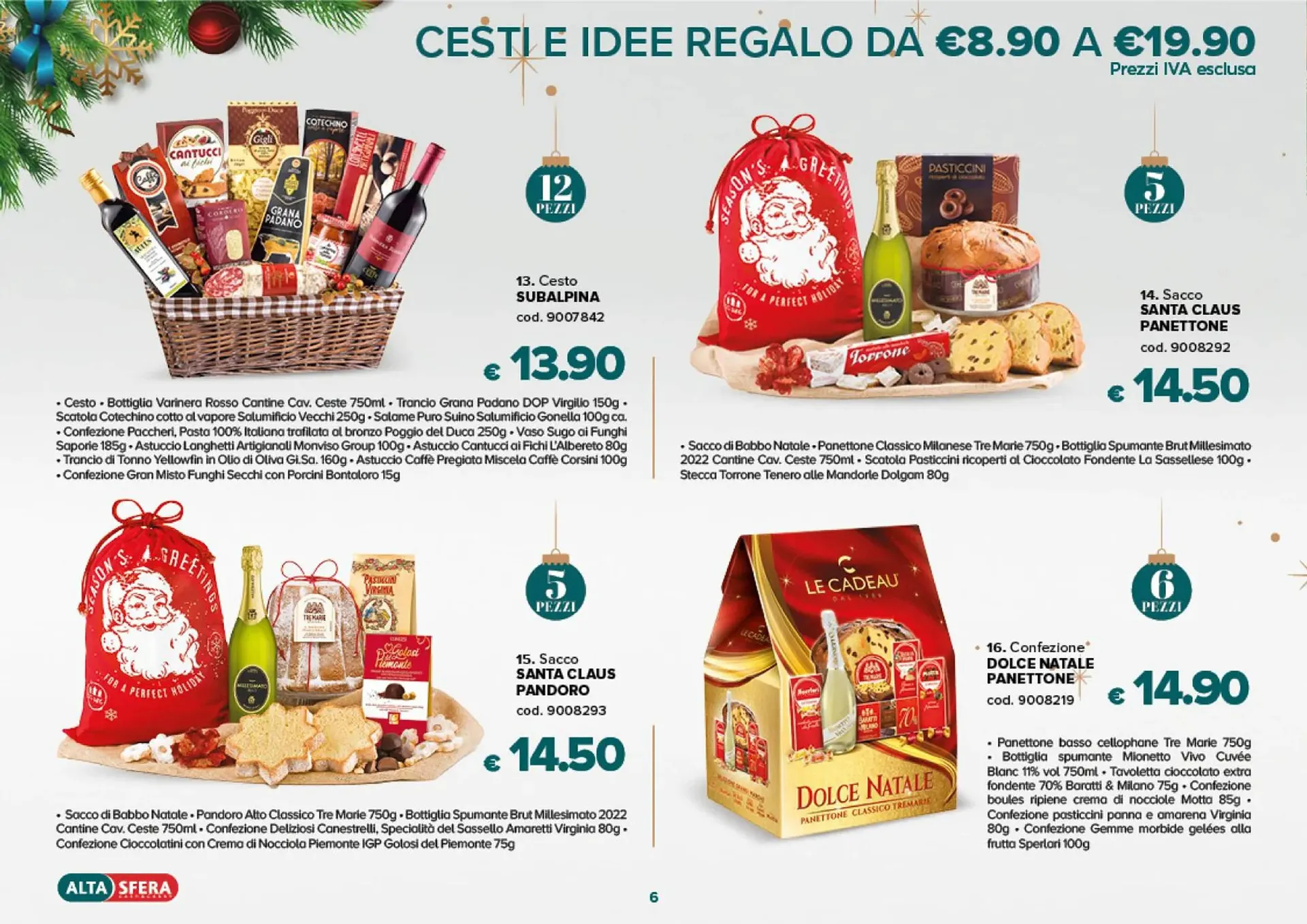 Volantino Altasfera da 6 novembre a 31 dicembre di 2023 - Pagina del volantino 6