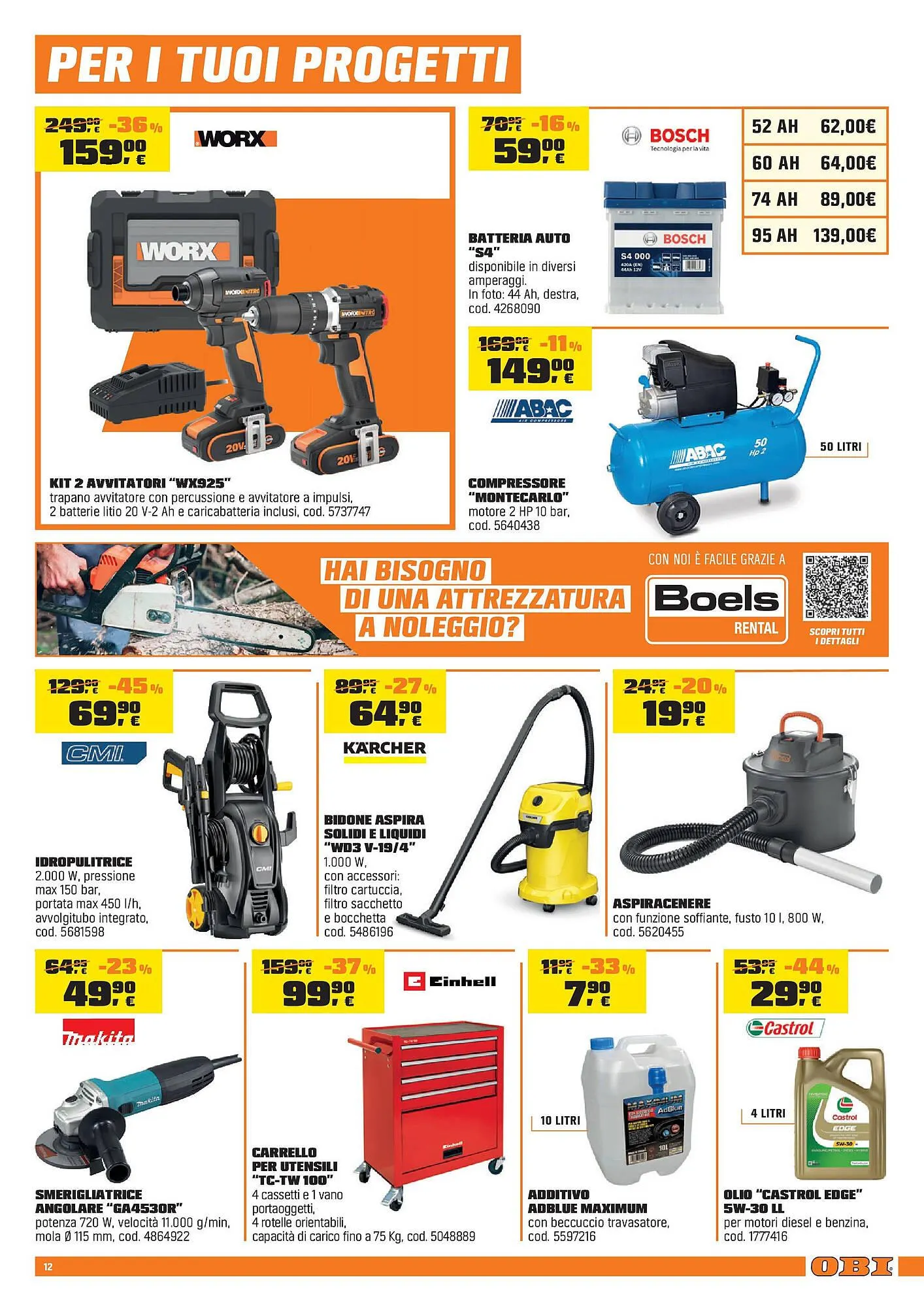 Volantino OBI da 1 ottobre a 26 ottobre di 2025 - Pagina del volantino 12