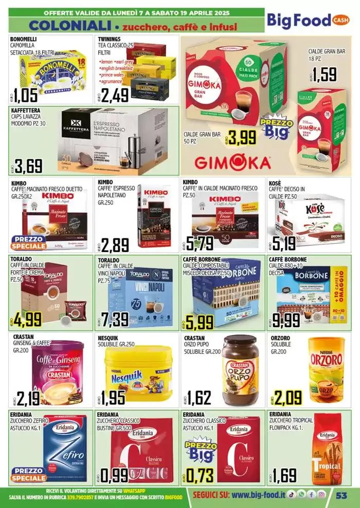 Buona Pasqua da 7 aprile a 19 aprile di 2025 - Pagina del volantino 53