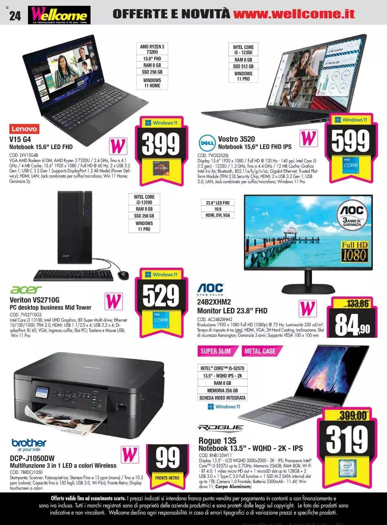 Volantino Wellcome da 19 gennaio a 19 febbraio di 2024 - Pagina del volantino 24