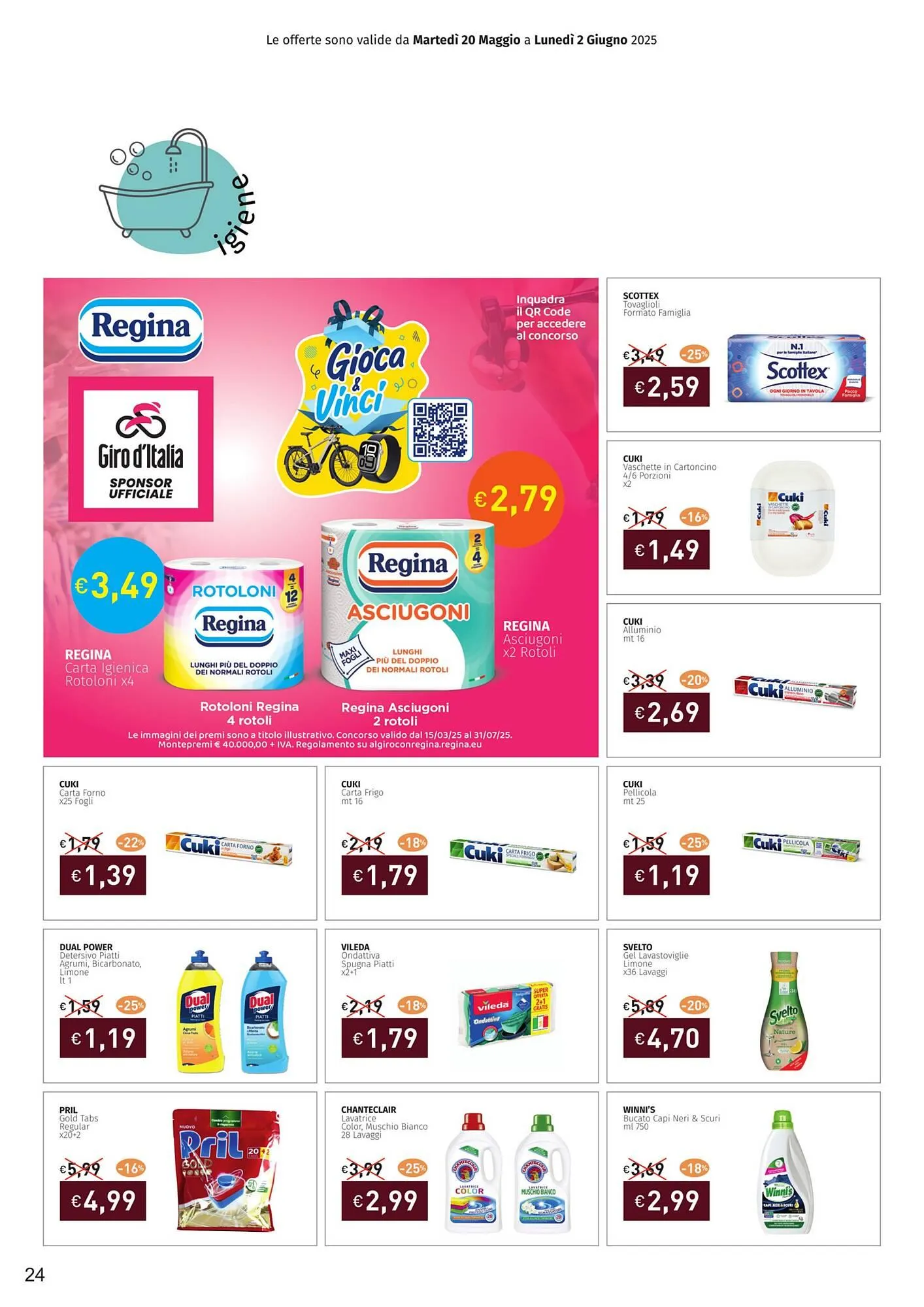 Volantino Prezzemolo e Vitale da 20 maggio a 2 giugno di 2025 - Pagina del volantino 24